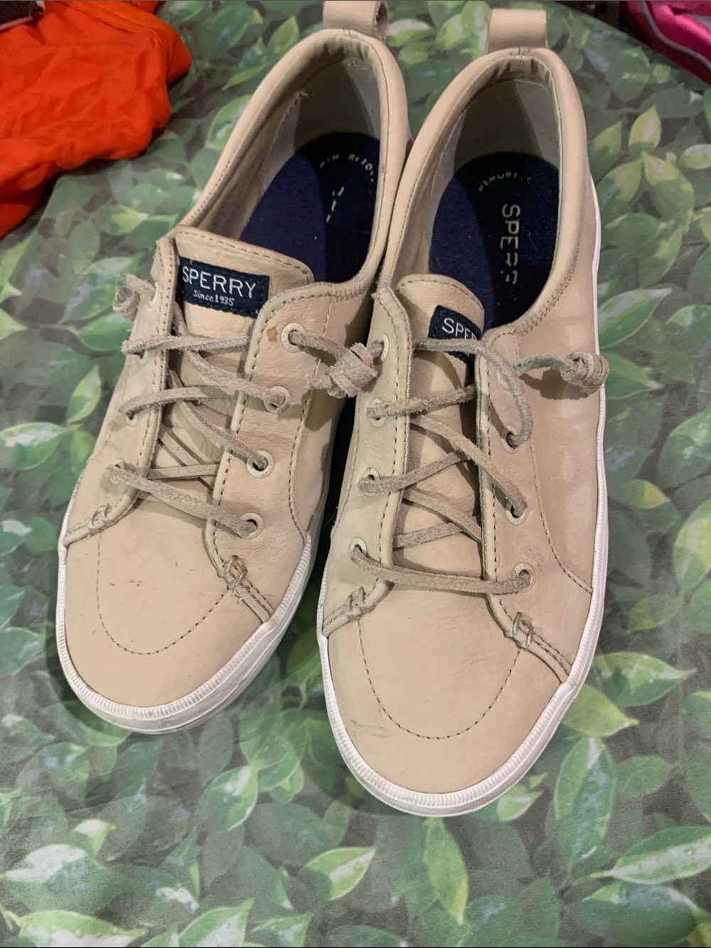 Sperry women’s  Beige/Tan Boat Shoes